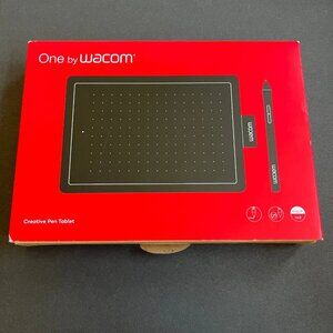 One By Wacom Creative Pen Tablet CTL-472/K1-AX New Open Box